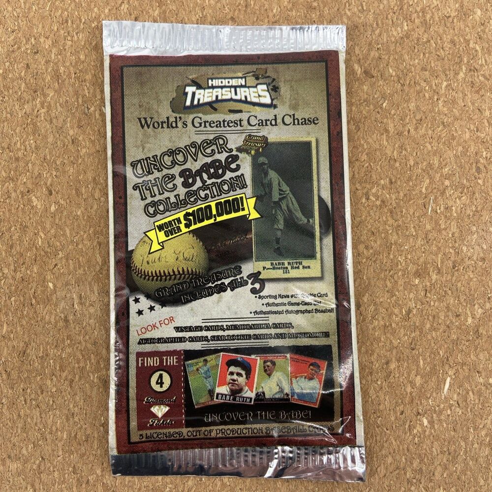 Tristar Hidden Treasures 2007 Uncover the Babe Collection Factory Sealed Pack